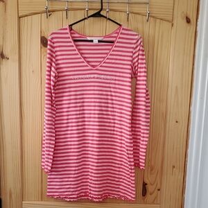Victoria's Secret Striped Nightgown